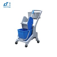 施達 15L多功能迷你清潔服務車 藍色 施達 15L多功能迷你清潔服務車 藍色